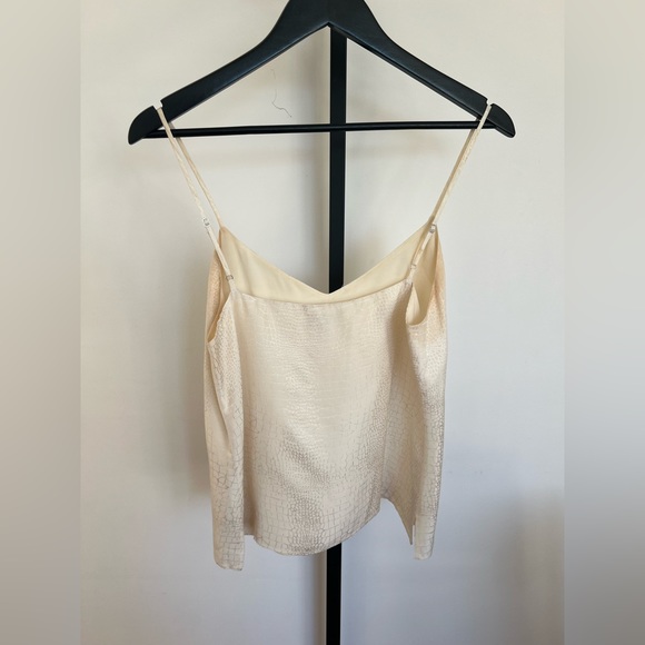 Lagence python white silk top - Picture 4 of 7